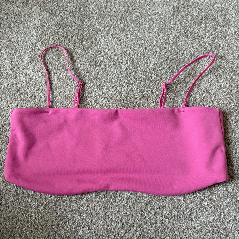Pink Alo bandeau bra/top